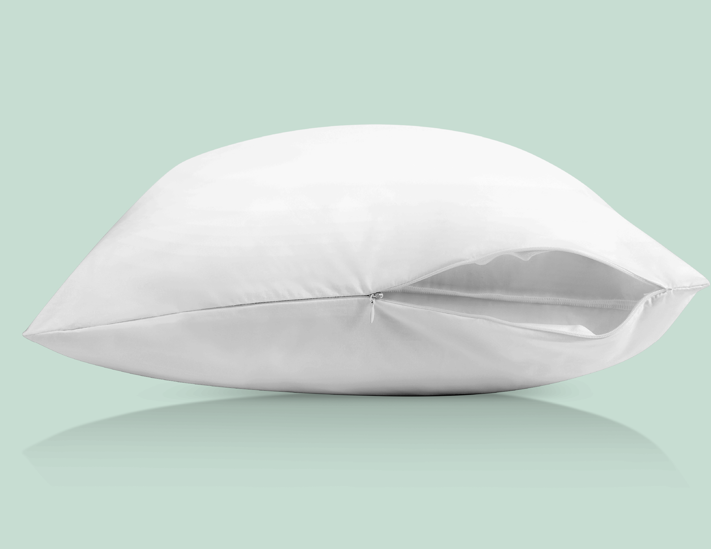 Aloe Vera Pillow Cover - 100% Cotton, Sooth your skin, protect your pillow