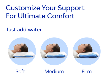 Mediflow Water Pillow - Elite Memory Foam