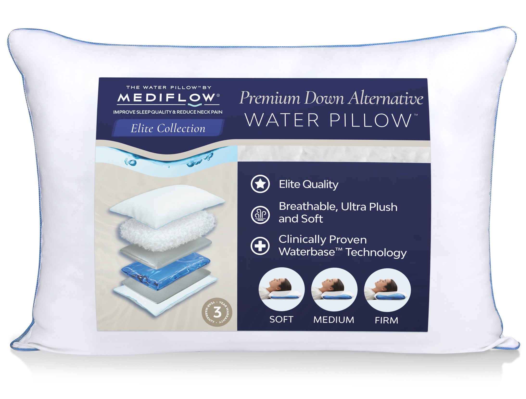 Gel down alternative pillow outlet