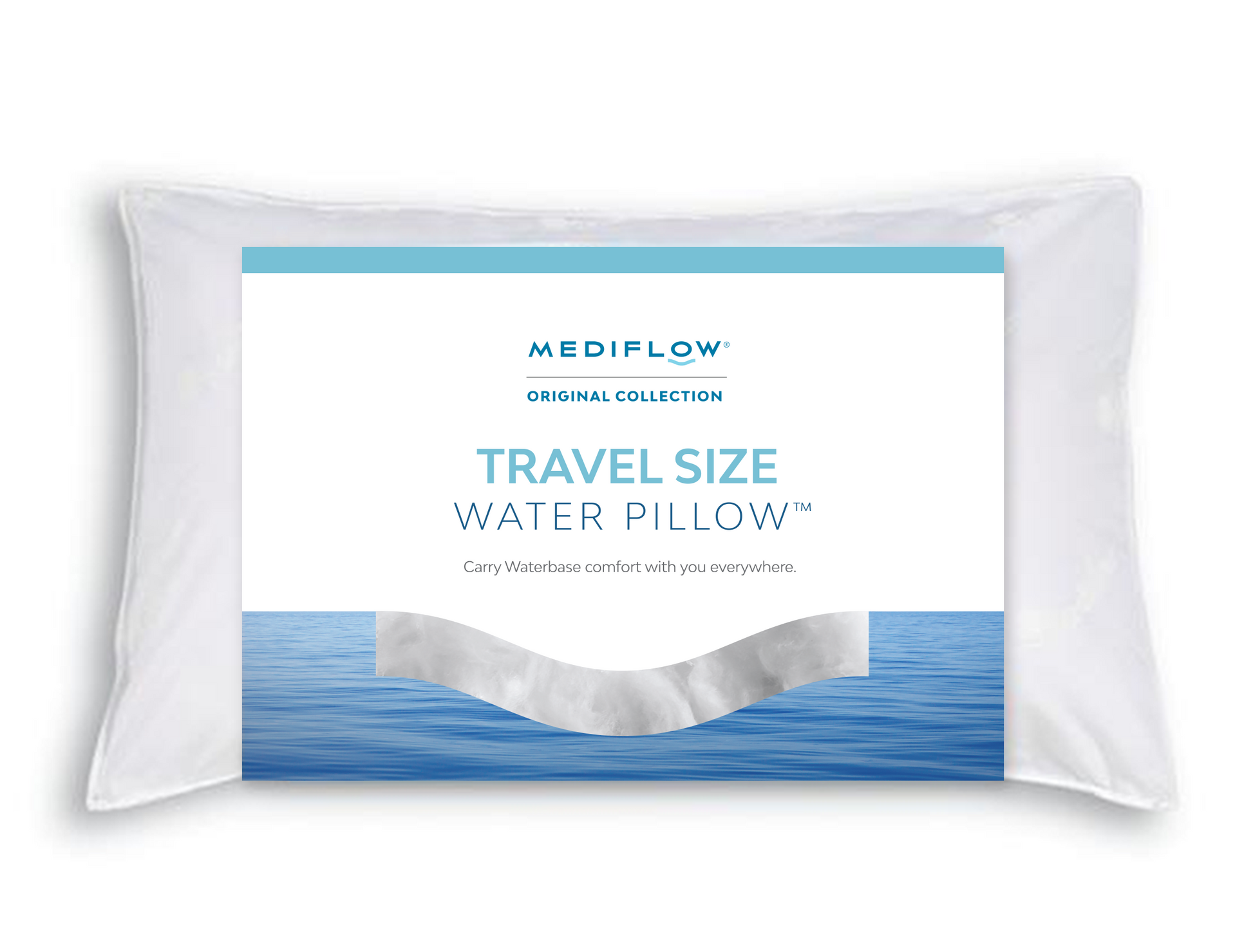 Mediflow Water Pillow Fibre Travel Size
