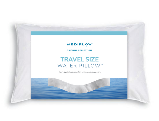 Mediflow Water Pillow - Fibre Travel Size