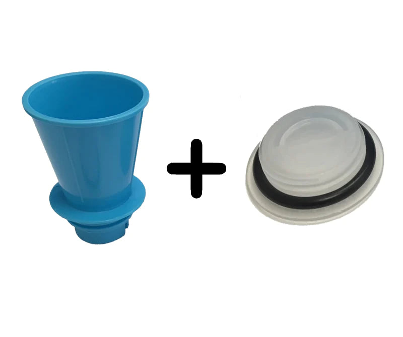 Replacement Care Pack (Funnel and Cap With O-Ring)